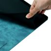 iPad Pro 13 2024 Sky Blue Butterfly Cat Embossed Leather Case - 6