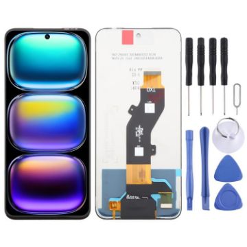 Infinix Hot 50 5G OEM LCD Screen & Digitizer Full Assembly Replacement - 1