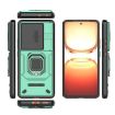Vivo iQOO Z10 Turbo 5G Green Shockproof Case with Holder - Camshield TPU+PC - 3
