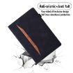 Samsung Galaxy Tab S9+/S8+/S7+ Shockproof Leather Case - Black - 5