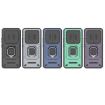 Realme 12+ 5G Purple Shockproof Camshield Case with Holder - 7