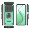Realme 12 5G Green Shockproof Phone Case with Holder - Camshield TPU+PC - 3