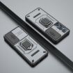 Realme C65 4G Global Shockproof Phone Case with Holder - Grey - 2
