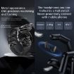 X10 Headphones Smart Watch 1.39" Waterproof, Bluetooth Call/NFC/HR, Black - 7