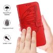 OPPO Reno14 Pro 5G Red Butterfly Leather Phone Case - Global Version - 5