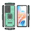 OPPO A79 5G Shockproof Phone Case with Holder - Green Camshield TPU+PC - 3