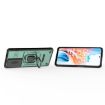 OPPO A79 5G Shockproof Phone Case with Holder - Green Camshield TPU+PC - 4