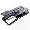 OPPO A79 5G Shockproof Phone Case with Holder - Green Camshield TPU+PC - 5