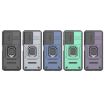 OPPO A79 5G Shockproof Phone Case with Holder - Green Camshield TPU+PC - 8