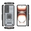 OPPO Reno12 Global Grey Shockproof Phone Case with Holder - Camshield TPU+PC - 3