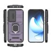 OPPO Reno13 5G Shockproof Phone Case with Holder - Purple Camshield TPU+PC - 3