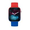 P43 Smart Watch, 1.8" TFT, Heart Rate Monitor, 100+ Sports Modes, Red Blue - 2