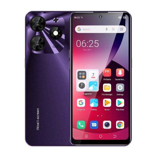 K652 Smartphone, 3GB+64GB, 6.5" Android 9.1, 4G, Purple, MT6737 Quad Core - 1