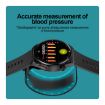 S22 Health Smart Watch: Blood Pressure, ECG, 1.39" Screen (Black) - 6