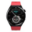 S22 Health Smart Watch: Blood Pressure, ECG, 1.39" Screen (Red) - 4