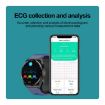 S22 Health Smart Watch: Blood Pressure, ECG, 1.39" Screen (Red) - 7