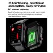 TK63 1.91" Red Smart Watch with Blood Pressure & ECG Monitoring - 7