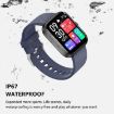 GTS5 2.0" Fitness Smart Watch - BT Call, Heart Rate, BP, MET, Glucose (Blue) - 8
