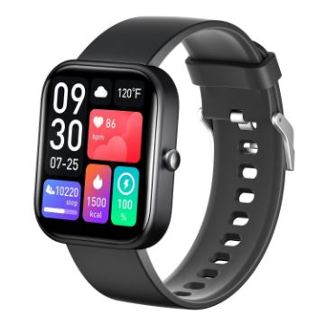 GTS5 2" Fitness Health Smart Watch, BT Call, Heart Rate, BP, MET, Glucose - 1
