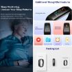 Smart Bracelet S5-4 IP68 Waterproof Heart Rate Fitness Tracker Watch White - 9
