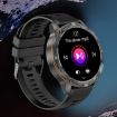 LEMFO AK59 Smart Watch Gold - 1.43" AMOLED Round Screen Silicone Strap - 6