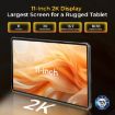 OUKITEL RT8 Rugged Tablet, 6GB+256GB, 11" Android 13, Dual SIM, Orange - 9