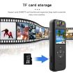 Z09 4K HD Clip-On Smart Video Recorder with Ring Stand - Black - 9