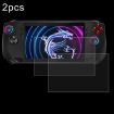 MSI Claw 7" Game Console 2pcs 9H Tempered Glass Film 0.3mm Explosion-proof - 1