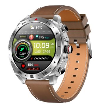 T95 1.52" BT5.0 Smart Sport Watch & Earbuds, Health Monitor (Silver) - 1