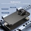 Xiaomi 14 Ultra R-JUST RJ-61 Silver Electroplating Phone Case with Holder - 5