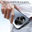 Xiaomi 14 Ultra R-JUST RJ-61 Blue Electroplating Frosted TPU + PC Case - 7