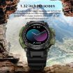 LOKMAT ATTACK Pro 1.32" BT5.1 Smart Watch, Bluetooth Call, Health Monitor - 4