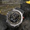 LEMFO LF26MAX 1.32" HD Smart Watch with Bluetooth Calls - Black - 4