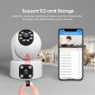 SriHome SH049 2MP Dual Lens Night Vision IP Camera with Humanoid Tracking - 8