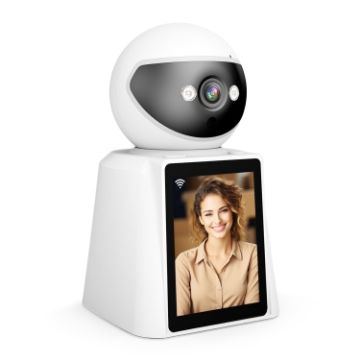 Srihome SH053 2MP IPS Screen Smart IP Camera Baby Monitor (US Plug) - 1