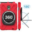Samsung Galaxy Tab Active5 X300 Red Silicone Hybrid Case with Strap - 3