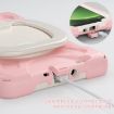 Samsung Galaxy Tab Active5 X300 Pink Silicone Hybrid Case with Strap - 7