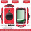 Samsung Galaxy Tab Active5 X300 Red Case with Strap & Rotary Grip - 2