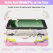 Samsung Galaxy Tab Active5 X300 Case with Strap - Colorful Pink Silicone - 3