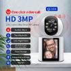 ESCAM QF104 3MP Indoor WiFi Camera with Humanoid Detection & Alarm, US Plug - 3