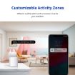ESCAM QF104 3MP Indoor WiFi Camera with Humanoid Detection & Alarm, US Plug - 7