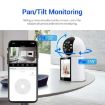 ESCAM QF104 3MP Indoor WiFi Camera with Humanoid Detection & Alarm, US Plug - 8