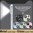 iPhone 15/15 Plus IMAK Metal Armor Camera Protector Film - Blue - 3