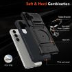 Samsung Galaxy A35 5G Shockproof Card Case with Ring Holder (Black) - 5