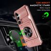 Samsung Galaxy A14 Shockproof Card Case with Metal Ring - Rose Gold - 2
