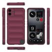 Nothing CMF Phone 1 Magic Shield TPU + Flannel Case - Wine Red - 3