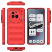 Nothing Phone 3a Pro Magic Shield Red TPU + Flannel Case - 3