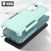 Samsung Galaxy A12 Phone Case, 2 in 1 PC + TPU, Light Green - 4