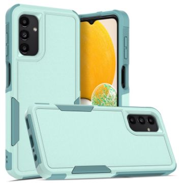 Samsung Galaxy A13/A04s 2-in-1 PC+TPU Phone Case Light Green - 1