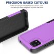 Samsung Galaxy A22 5G Phone Case, 2 in 1 PC + TPU, Purple - 2
